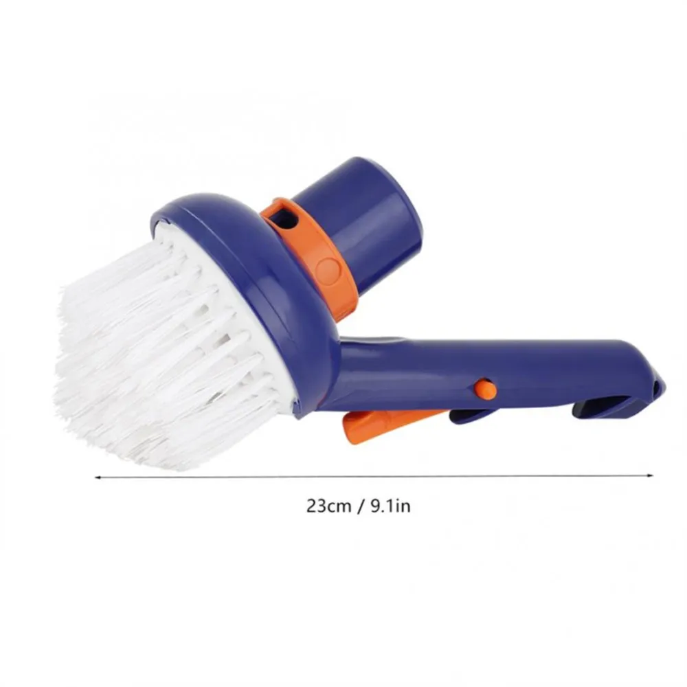 Practical Swimming Pool Brush Vacuum Cleaner High Quality Multifunctional Cleaning Accessories Small Suction Head Brushes