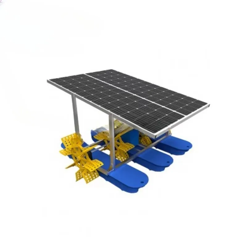 Ecological aquaculture solar dc aquaculture machine aerator
