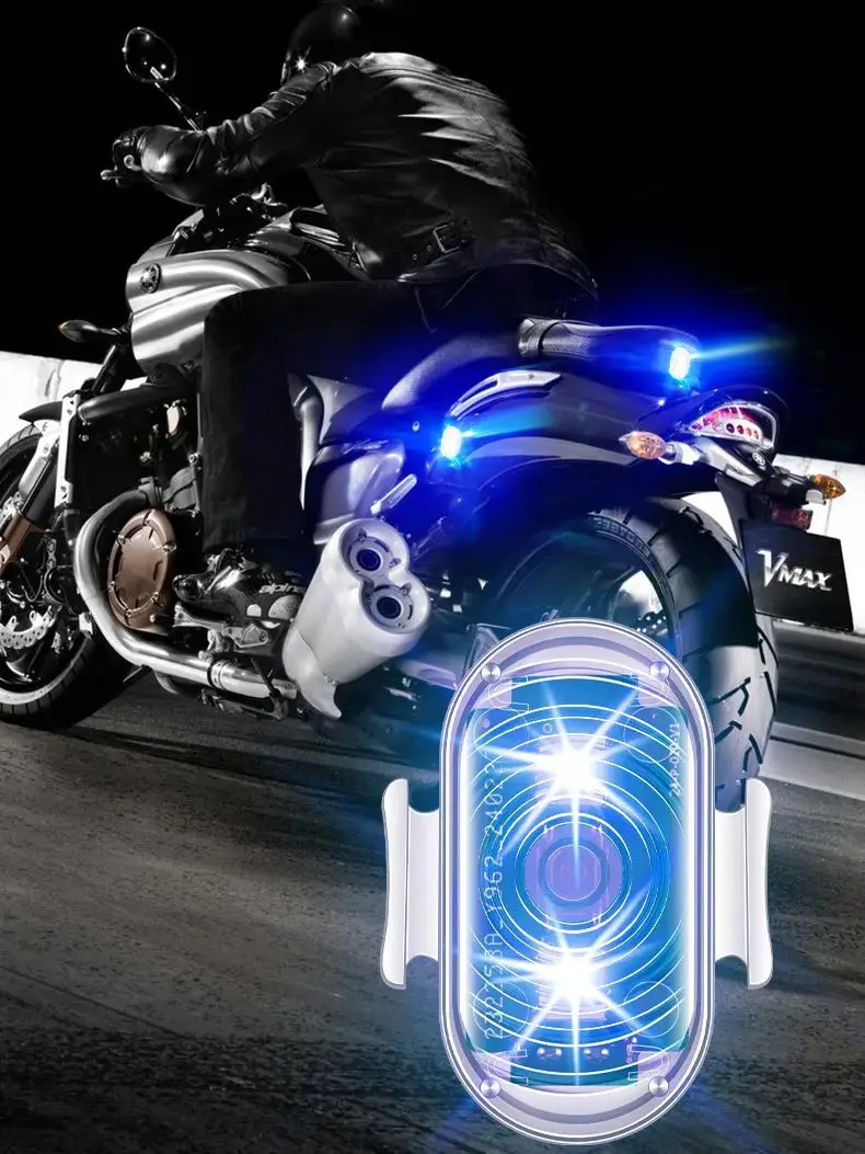 

Car wireless remote control aircraft light LED warning light anti-collision tail light flashing positioning drone light motorcyc