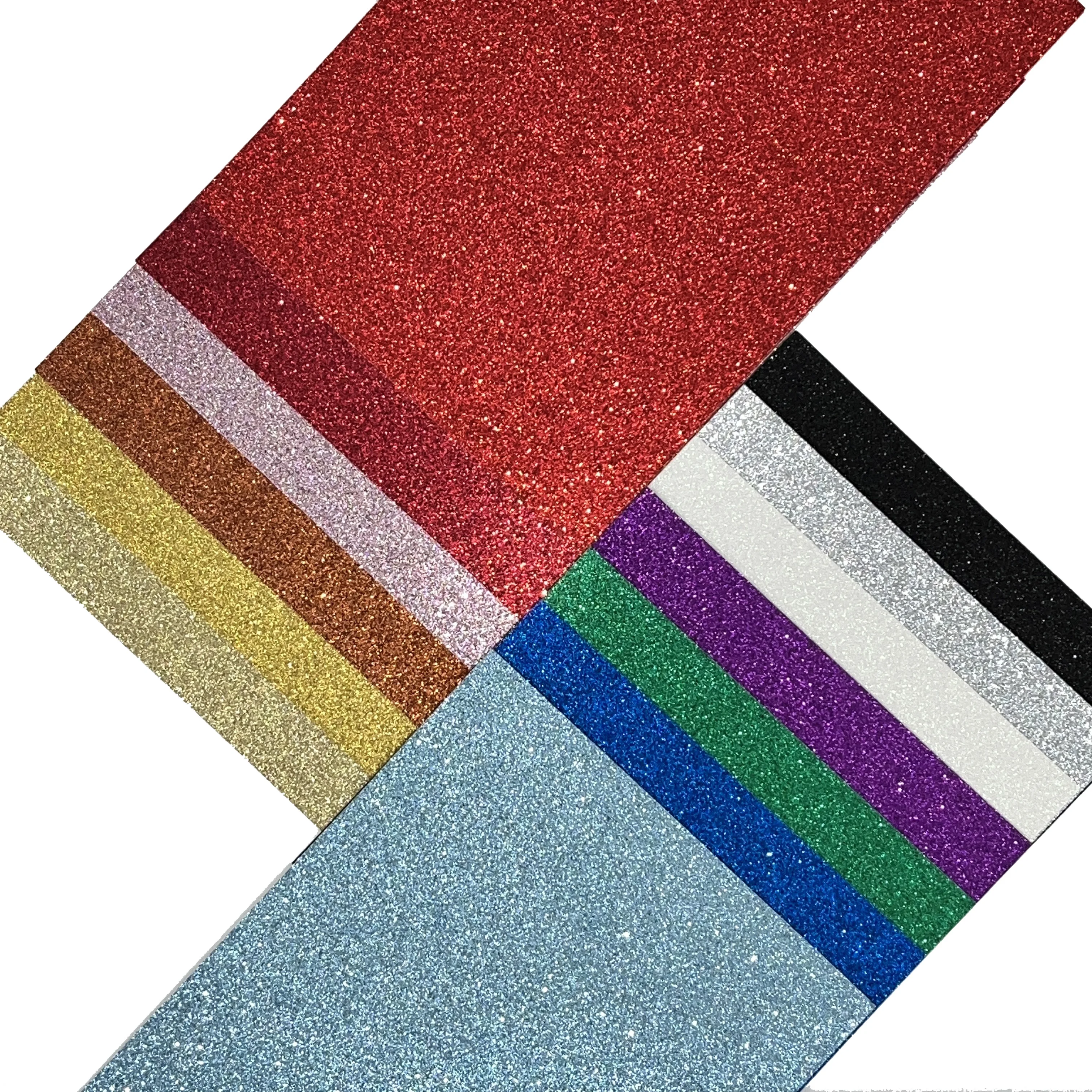 13sheet/Pack Multi-color 320gsm A4 SIZE Glitter Cardstock Holographic Card Paper