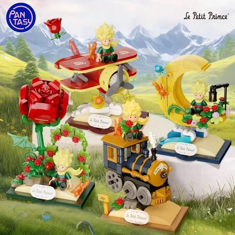 

Конструктор Pantasy «Маленький принц»: Серия «Звездный самолет» — Модель для сборки, игрушка-украшение, подарок для детей