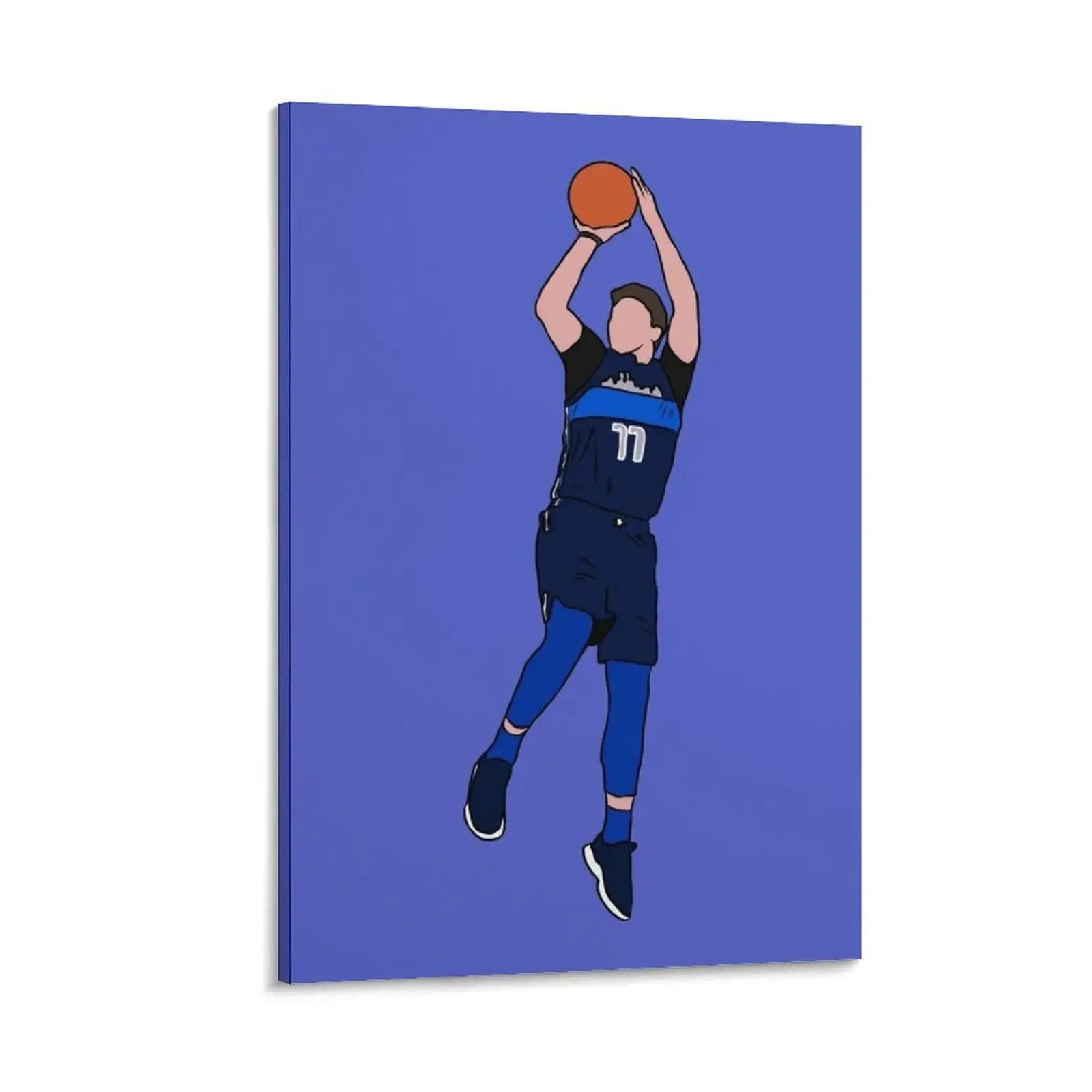

Luka Doncic Fadeaway Canvas Painting Decoration wall japanese room decor paintings wall decor posters