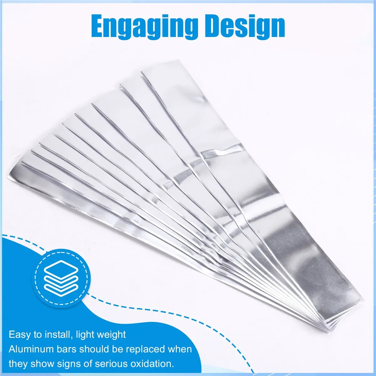 (A43I] Accessories Antiperspirant Iontophoresis Machine 10PCSAluminum Sheet+2pcs Towel image 5