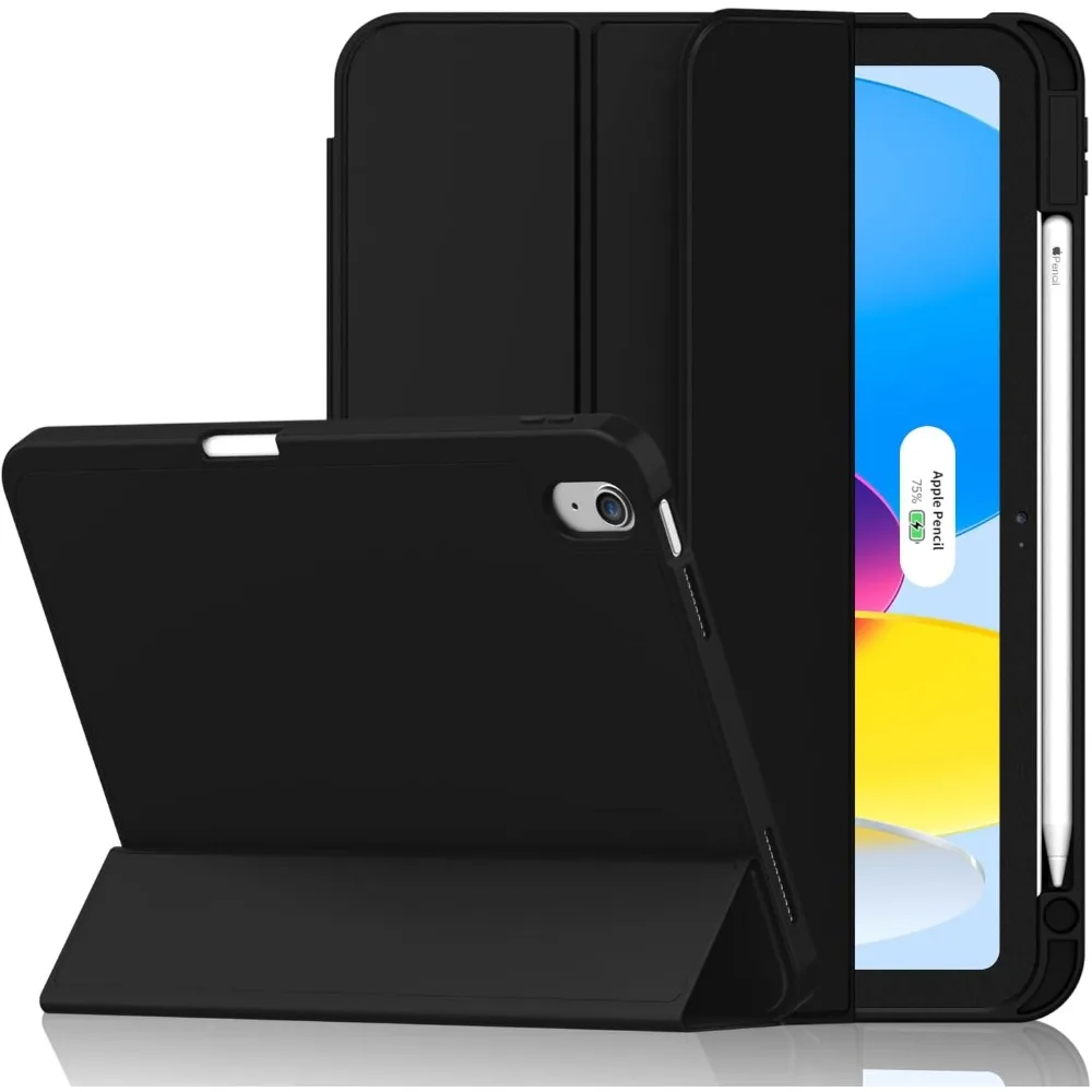 Case for iPad(A16)11th 11 2025 A3354 A3355 A3356 Right Charging Pencil Holder Cover iPad 10th 2022 10.9