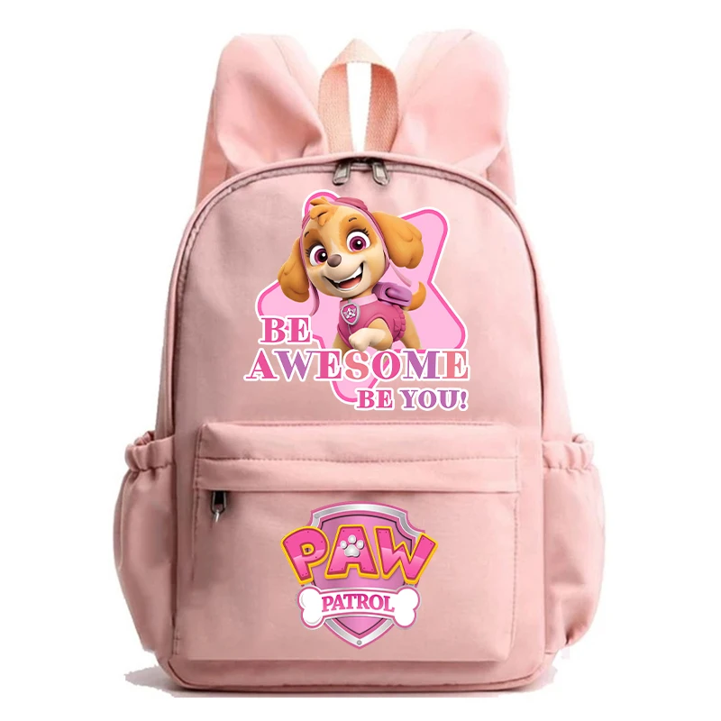 New Paw Patrol Cute Girl School zaini Cartoon Kids zaino borsa da scuola di grande capacità forniture scolastiche per bambini regalo di compleanno