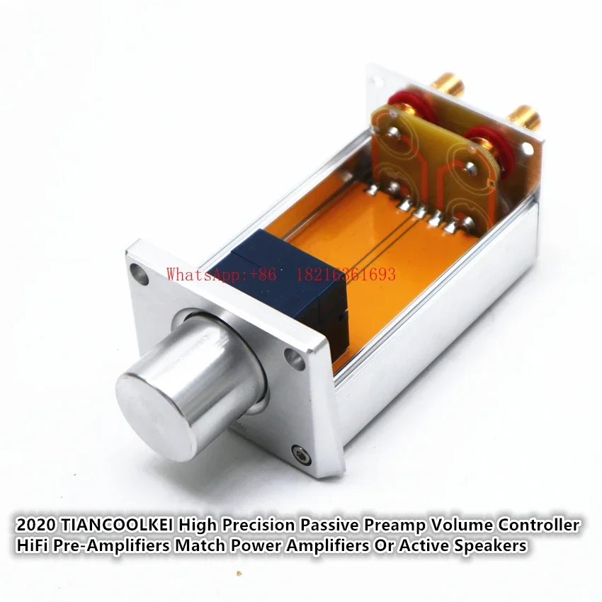 Good2026 High Precision Passive Front Amplification Volume Controller HiFi Front Matching Power Active Speaker