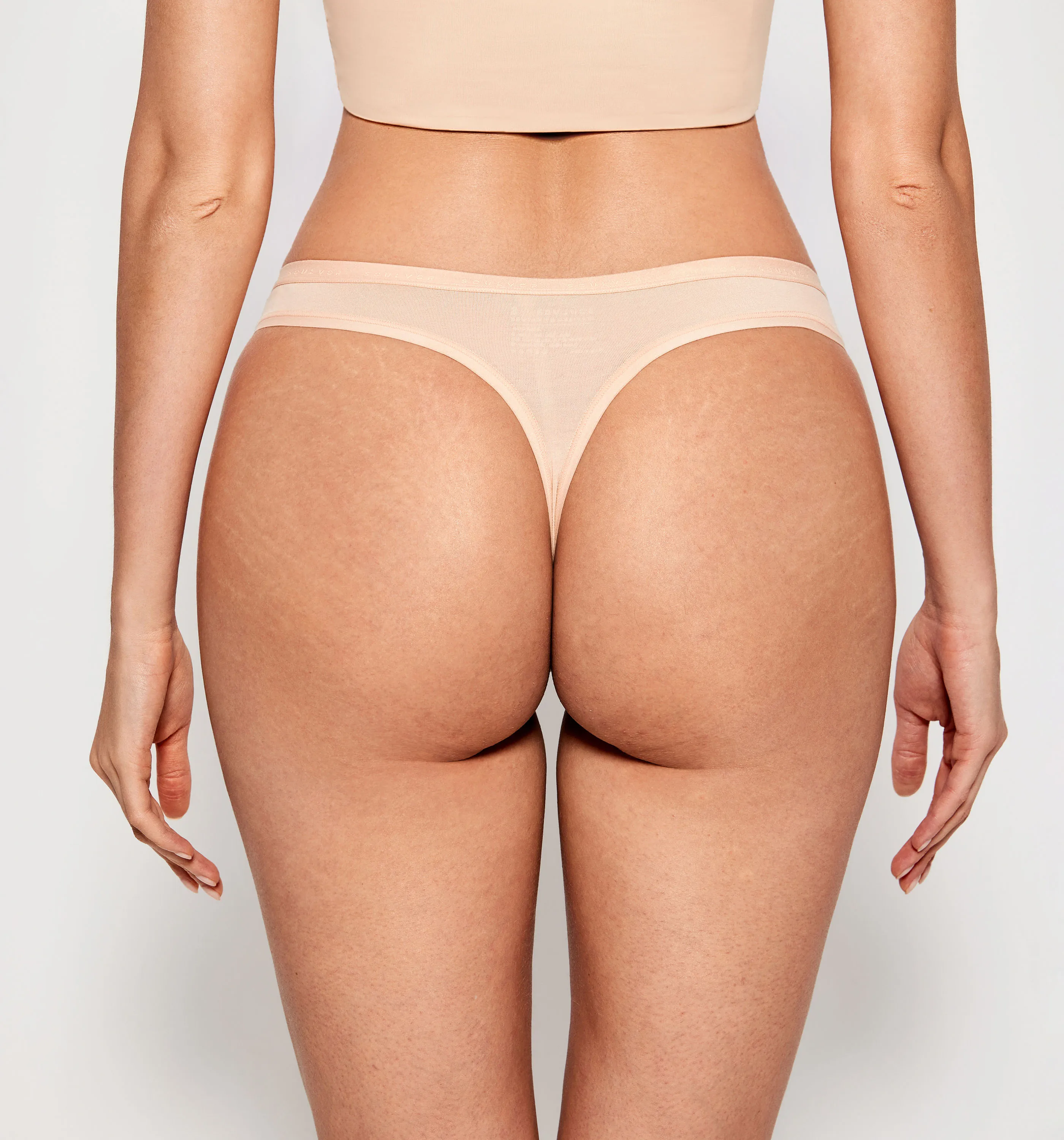 5 Pack Women\'s Thongs Underwear Cotton Panties Low Rise Tagless Panty Solid Color
