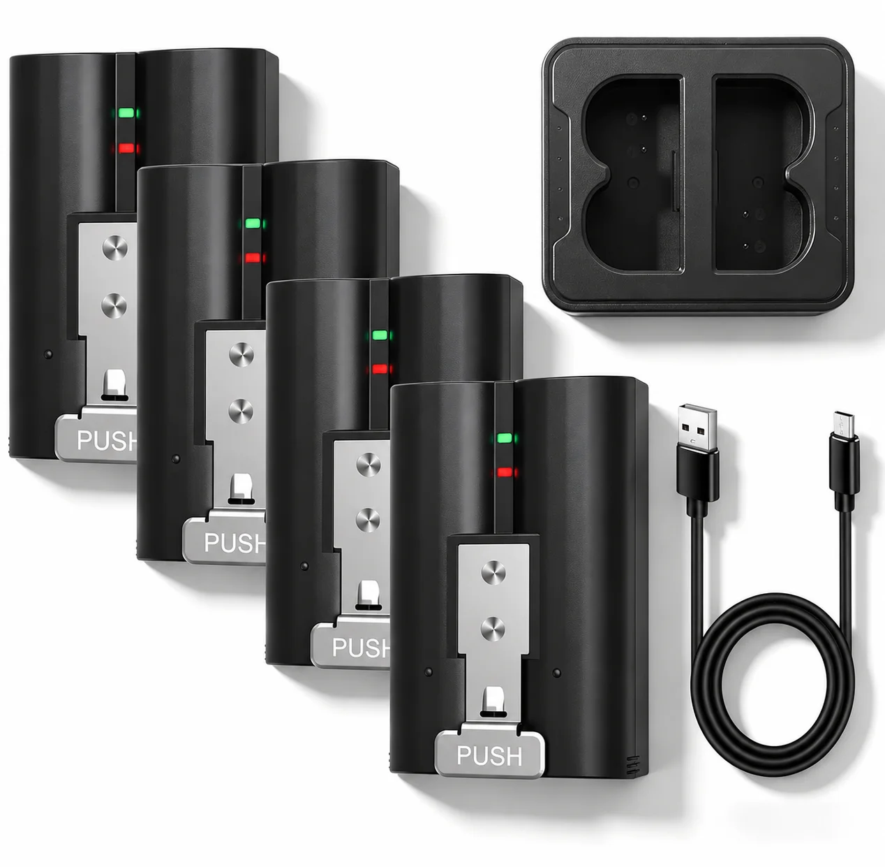 Replacement Li-ion Battery For Ring Video Doorbell3/3PLUS/4 Stick Up Cam Spotlight Cam Peephole Cam Rechargable 3.65V 6040mAh