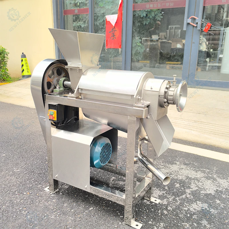 Industrial Juicer Cold Screw Press Juicer Extractor Machine 0.5t Fruit Vegetable Spiral Juicer Machine Fresh Juice Blender