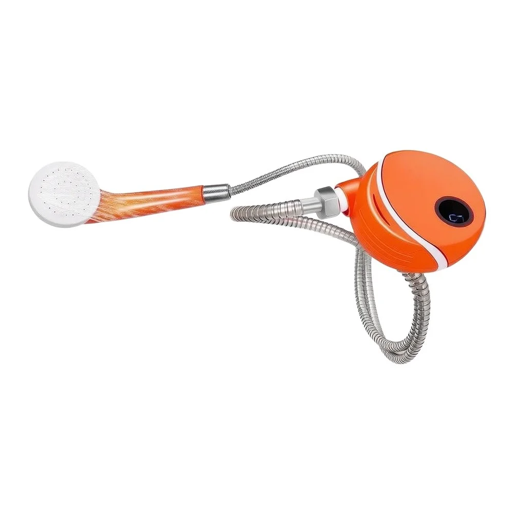 2026 Portable Camping Shower Outdoor USB Rechargeable Electric Shower Cleaning Pump For Hiking Pet Washing And Beach Cleaning
