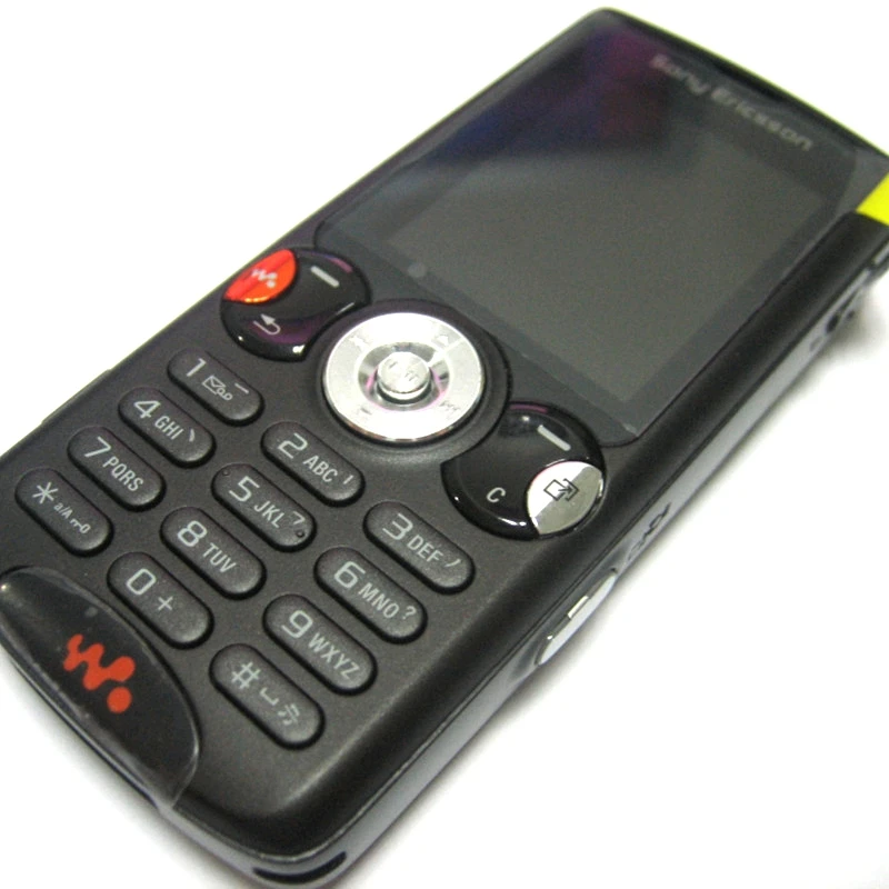 Refurbished Sony Ericsson W810 cellphone backup mobile phone nostalgia classic keys phone