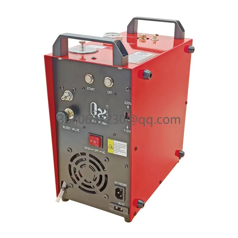 GX-E-CS4-I12V/110V/220V piston air compressor 400bar portable with  Oil-water Separation System  high pressure air compressor