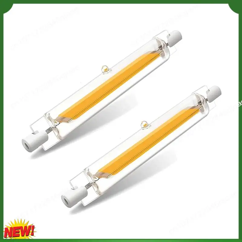 

A48I R7S LED 118Mm Dimmable Lamps Set Kit 20 W R7S LED Bulbs Replacement Kit For 200 W Halogen Bulbs, Warm White Pack Of 2