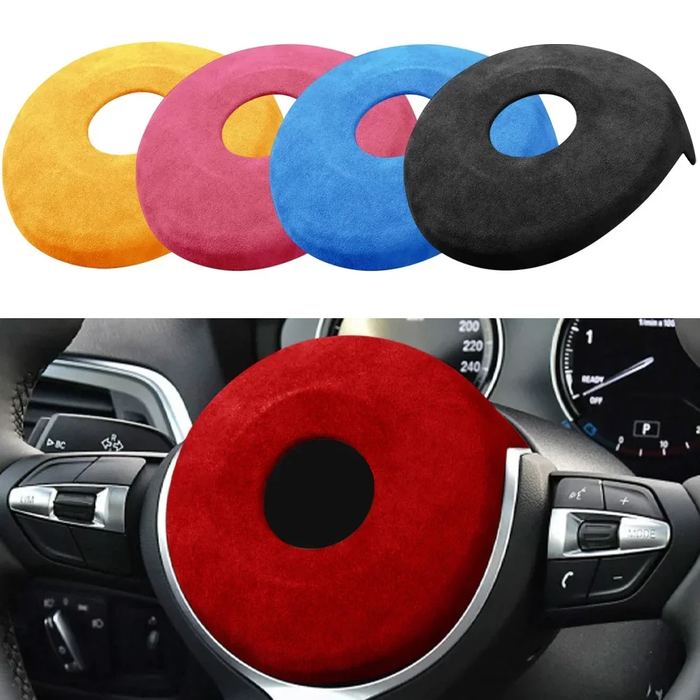 

For BMW F20 F22 F30 F31 F32 F33 F36 F10 M F06 F12 F13 F15 X5 X6 F16 Steering Wheel Airbag Cover Trim Sticker Car Accessories