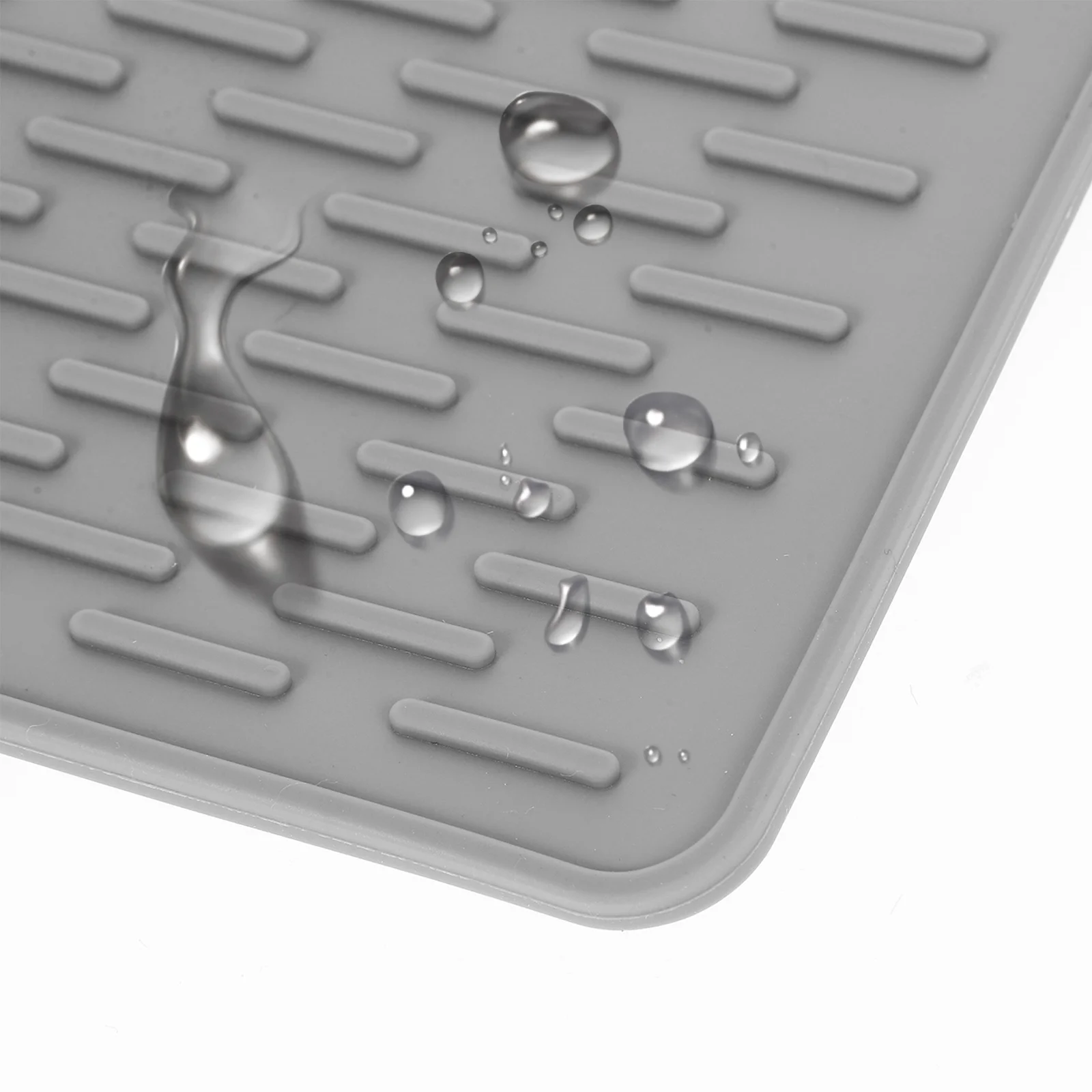 

Silicone Heat Resistant Mat Non Slip Placemat Grey Practical Insulation Pad Kitchen Supplies Tableware Cushion Eco Friendly