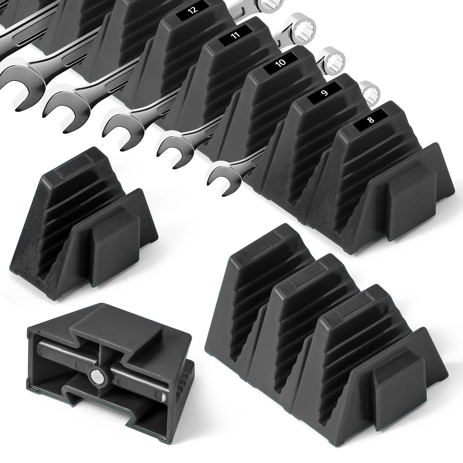 48Pcs Wrench Storag…