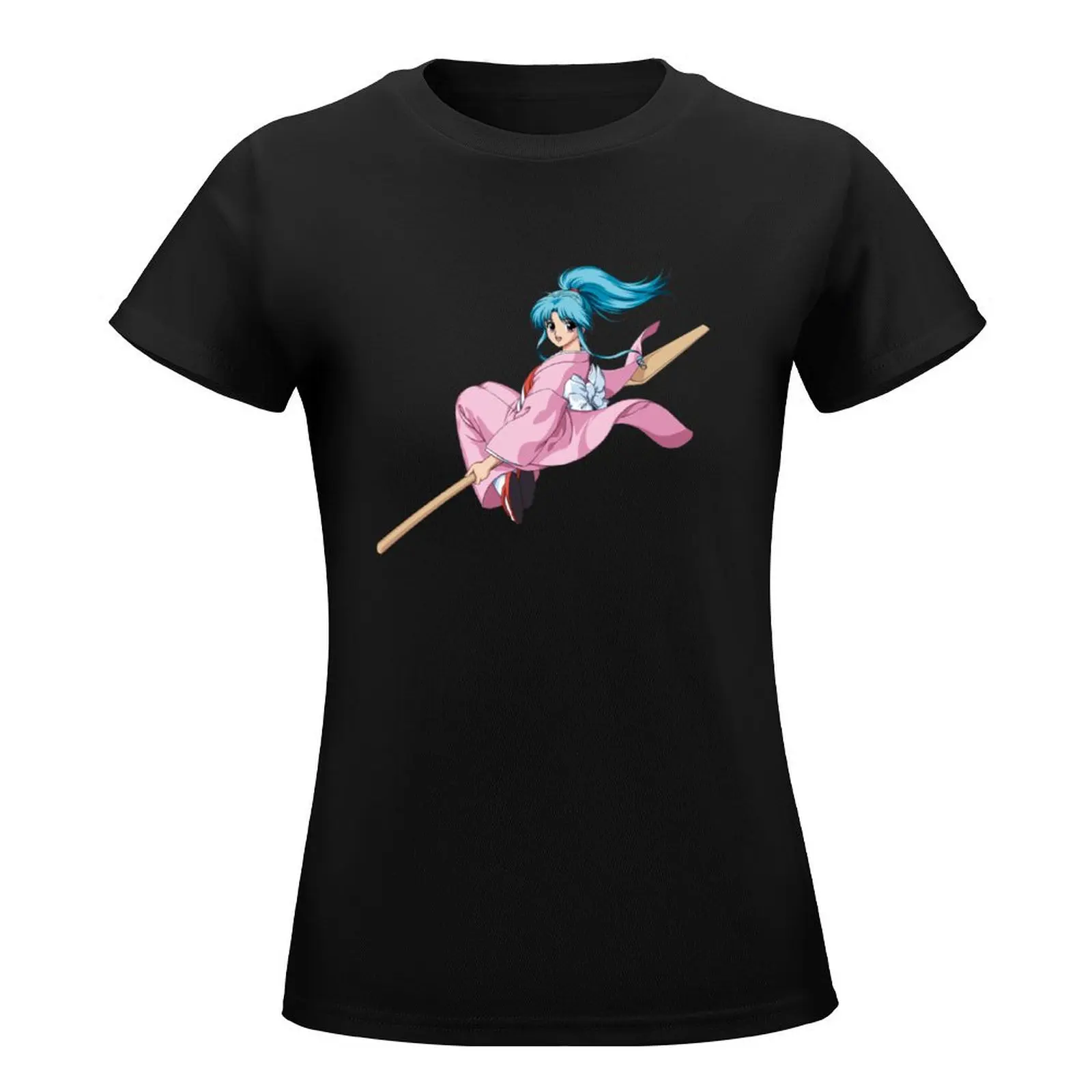 Botan flying pose T-Shirt plus size tops cute clothes vintage clothes Woman clothing