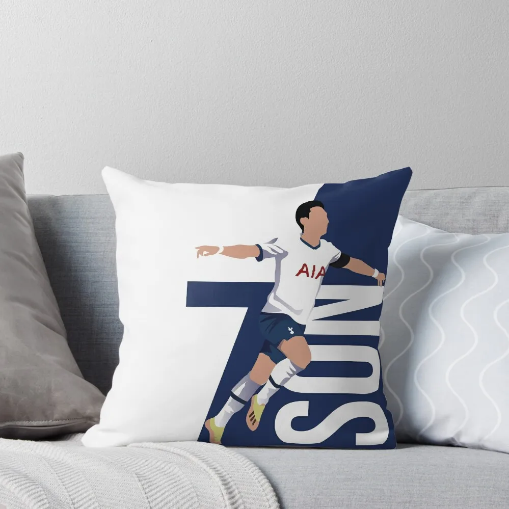 

son tottenham illustration Throw Pillow Decorative Cushion bed pillows Cushion Cover Set Christmas Pillow Cases pillow