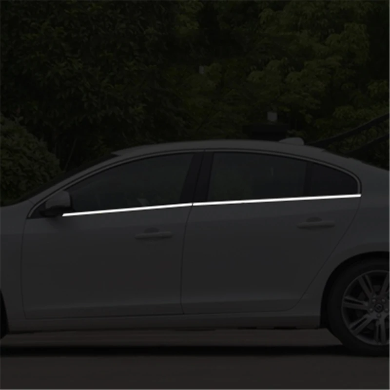 

WELKINRY For Volvo S60L 2nd Generation 2015-2018 S60 Inscription Stainless Steel Car Body Door Window Bottom Lower Trim