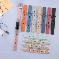 Soft Silicone Strap para Fitbit Luxe, substituição pulseira, pulseira, pulseira ajustável, Smartwatch Acessórios