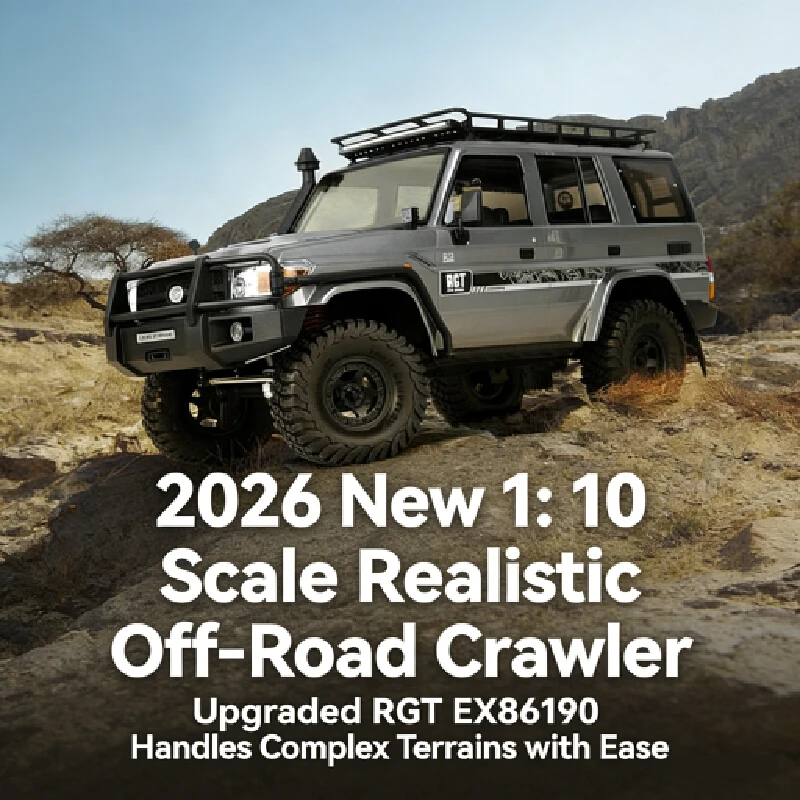 

Новый радиоуправляемый внедорожный краулер RGT EX86190 1:10 4WD с блокировкой дифференциалов (высокий/низкий), профессиональный класс, готовый к заезду (RTR)