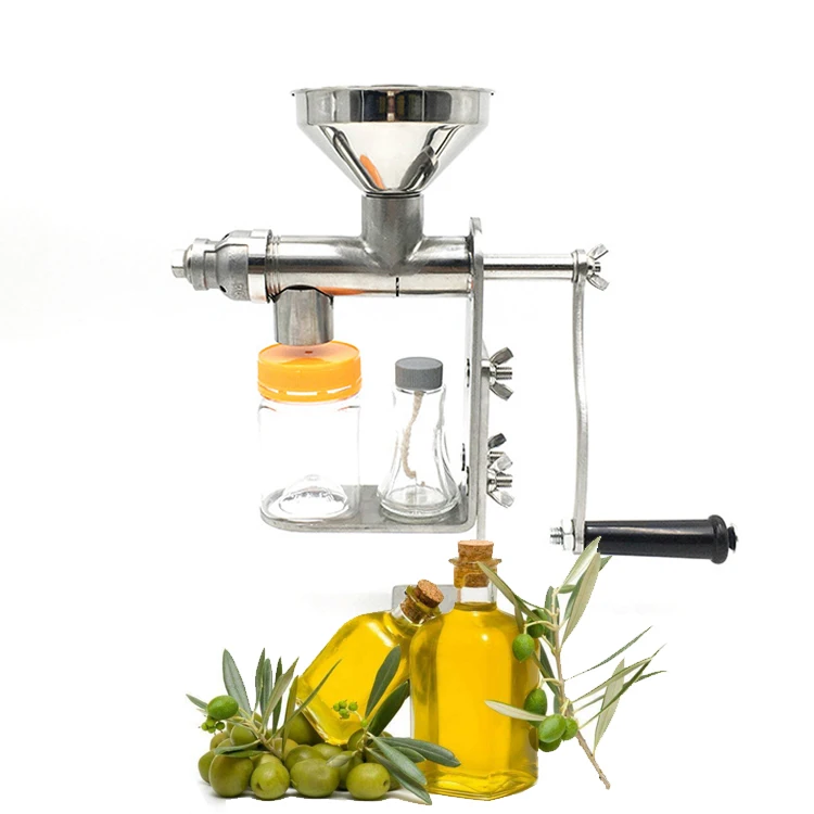 For Home Use Peanut Hand Operated Manual Small Olive Coconut Peanut Oil Expeller Oil Press Machine