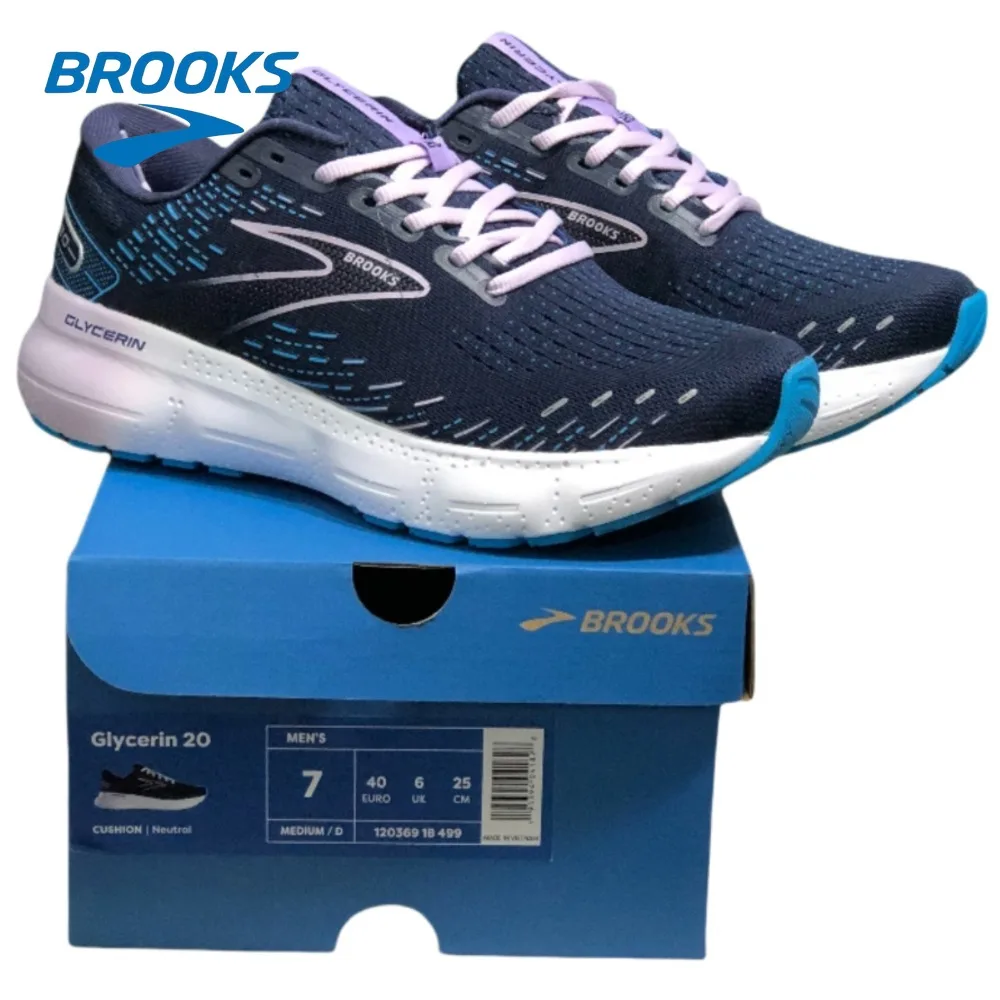 Brooks Men's Glycerin 20 Neutral Delivers Exceptional Durability And Support For Daily Training