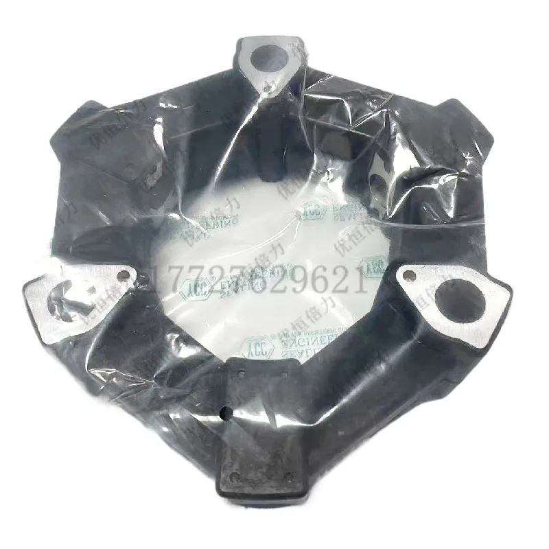 For Kobelco SK55/SK60/SK70/SK75-8 4LE2 engine connection rubber buffer link rubber block excavator accessories