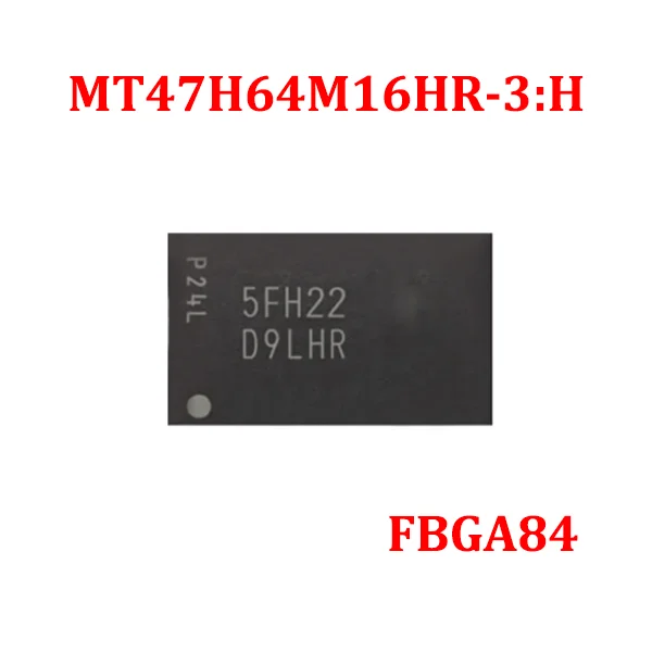 5PCS/10PCS/50PCS/100PCS MT47H64M16HR-3:H FBGA84 MT47H64M16HR Brand New Original IC CHIP