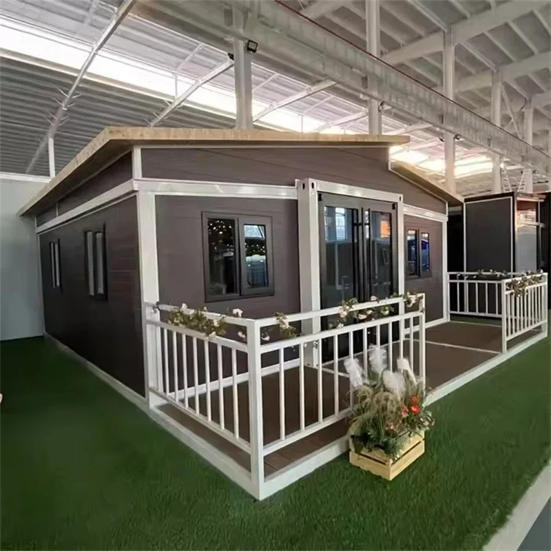 Folding Room Expandable Container House Sheds Transportable House Folding Houses 3 Bedroom Prefab 40Ft Container Warehouse Barn