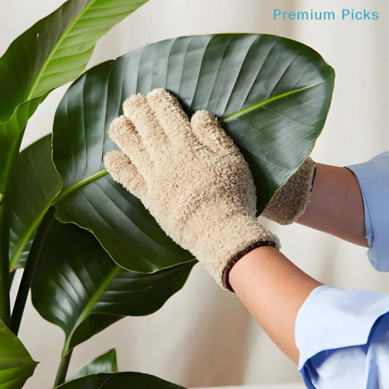 Microfiber Dusting Gloves - Stretchable & Breathable Cleaning Gloves, Non-Waterproof For Cars, Boats, RVs, Pools, Home, Kitchen