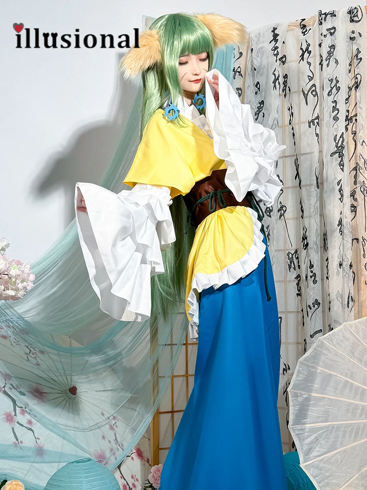 Illusional Anime Fox Spirit Match maker Tushan Rongrong Cosplay Kostüm Tushan Rongrong Kleid weibliche Halloween-Kostüme