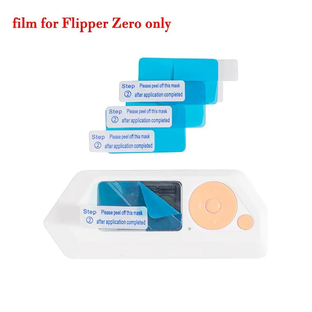 Screen Protectors For Flipper Zero Dustproof Anti-Scratch Screen Film Cover  For Flipper Zero Game Supplies Accessories