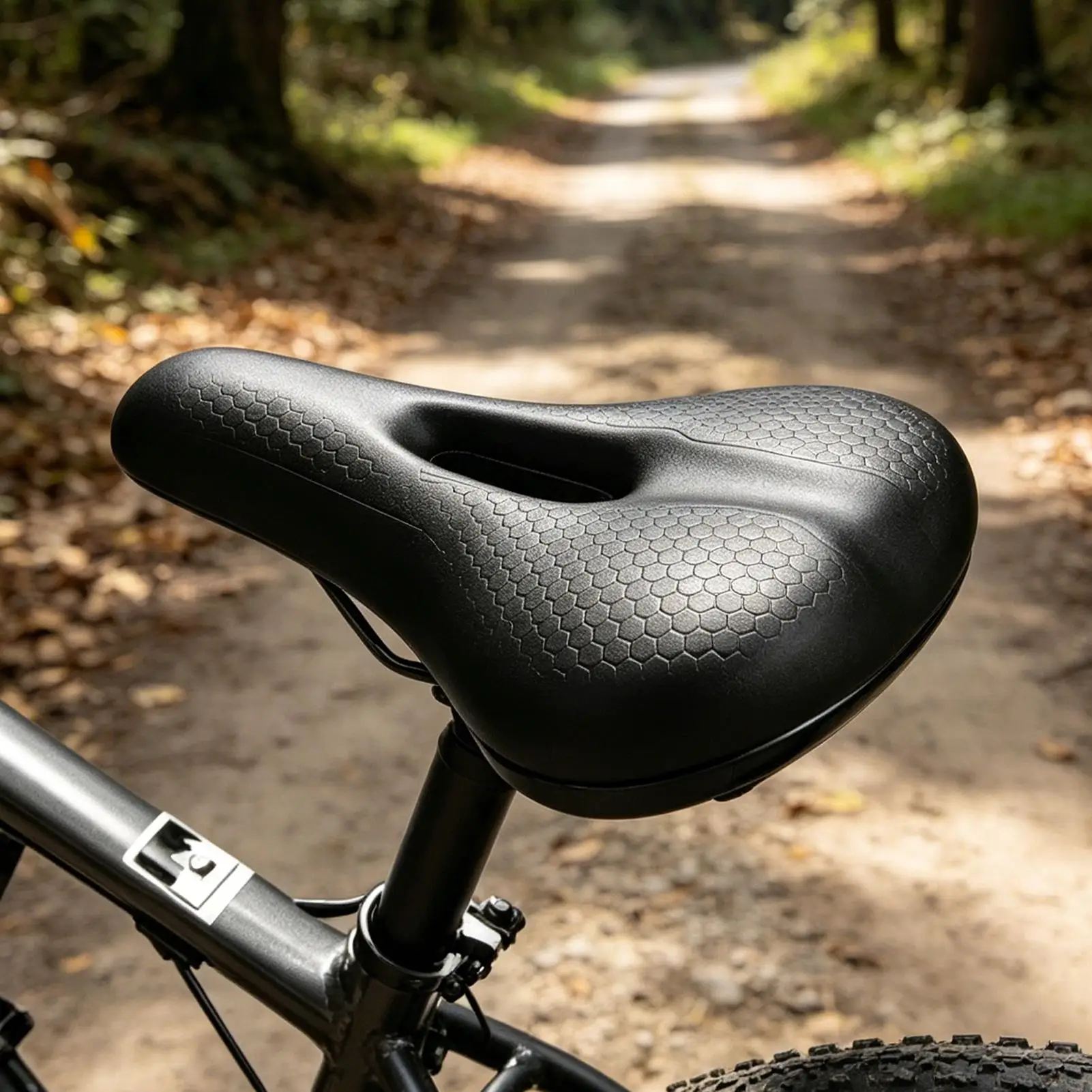 

Comfortable Cycling Seat Cover, Wear-resistant Waterproof Cushion, Ergonomic Pad for Urban Trekking Men Bicycle Daily Riding