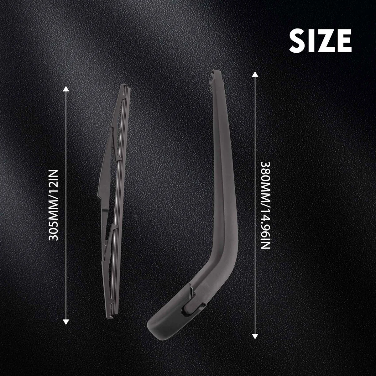 AT77 ذراع الممسحة الخلفية للزجاج الأمامي للسيارة وشفرة لسيارة Toyota Yaris Vitz 99-05