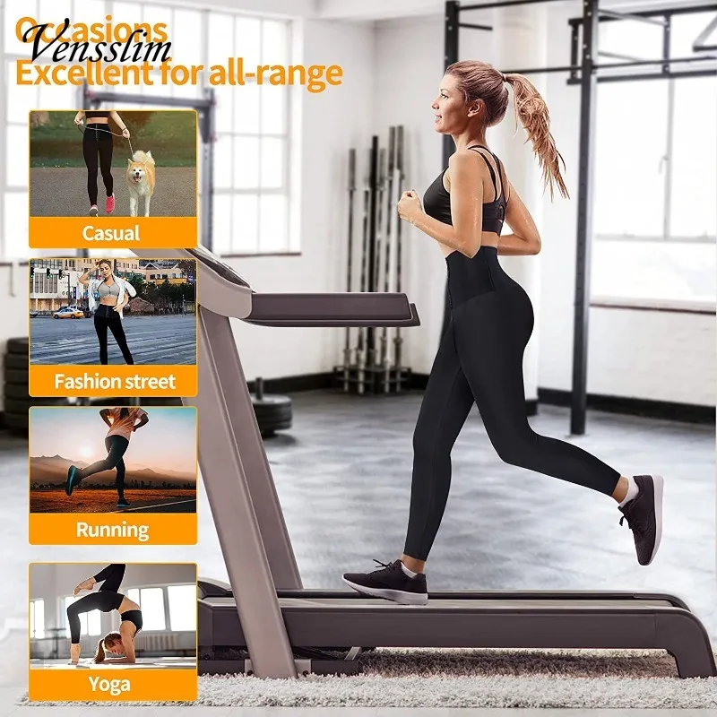 Women Sweat Sauna Pants Body Shaper Capri Sportswear Thermo Hot Leggings Fitness Workout Shapewear Waist Trainer Thigh Trimmer
