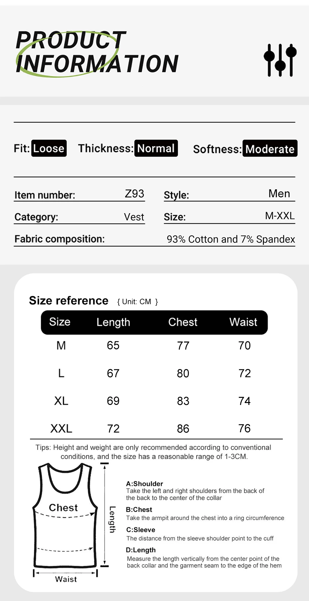 Personalisierter, individuell bedruckter und mit Text versehener ärmelloser Herren-Trainingsweste, Sport-Fitness-Freizeit-Tanktop, koreanische Street-Fashion-Kleidung, bequemes T-Shirt – Detail 3