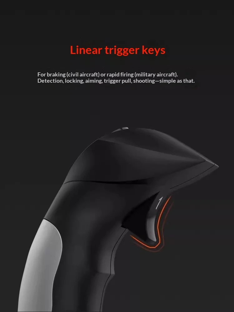 PXN F16 Simulated Flight Stick Joystick Microsoft Simulation Competition Teaching Special Game Aircraft Controller for PC Gifts