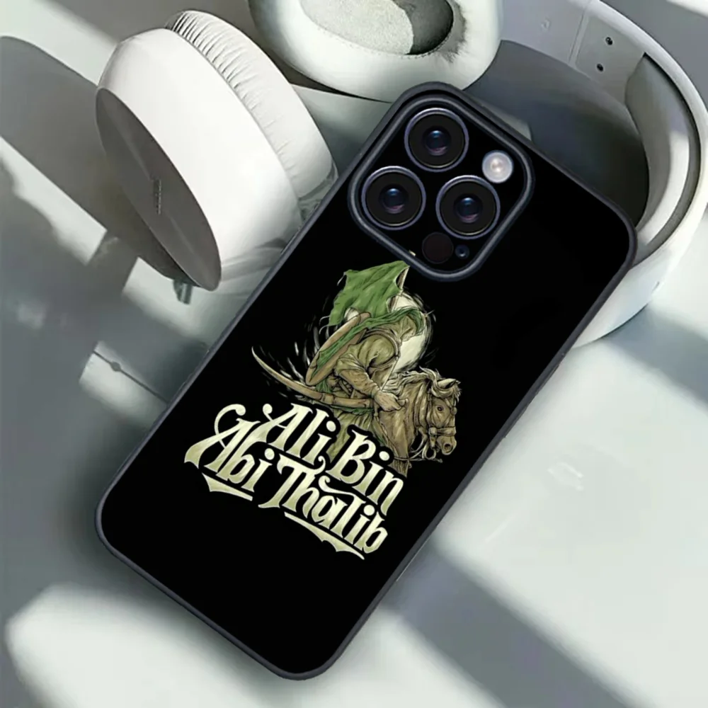 Muslim Islam Bismillah Allah Phone Case For iPhone 16 15 14 13 12 11 PRO MAX PLUS Mini TPU Soft to Skin-friendly case