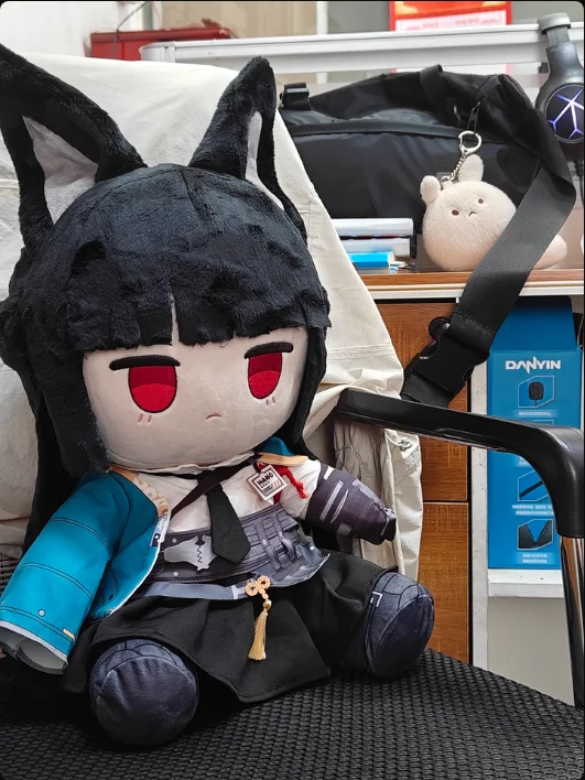 

40 см аниме Zenless Zone Zero Hoshimi Miyabi мультяшная хлопковая кукла с костюмами милые анимационные подарочные игрушки для детей и взрослых