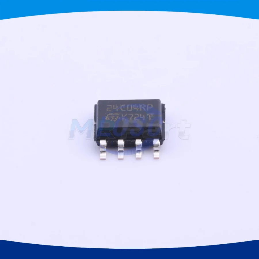 M24C04-RMN6TP 24C04RP 4Kbit I2C EEPROM Memory SOIC-8 100Pcs/Pack