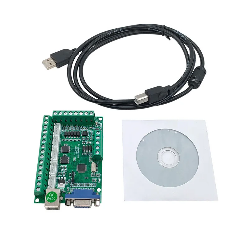 1pcs Driver board breakout board CNC USB MACH3 100Khz 5 axis interface driver motion controller