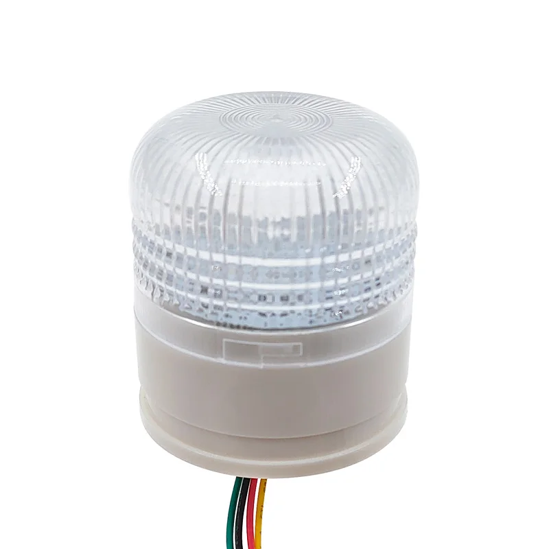 Luz de advertência LED com indicador intermitente, pequeno alarme de segurança Buzzer, ímã fixo, LTA5002TJC, 12V, 24V, 220V, 3 cores