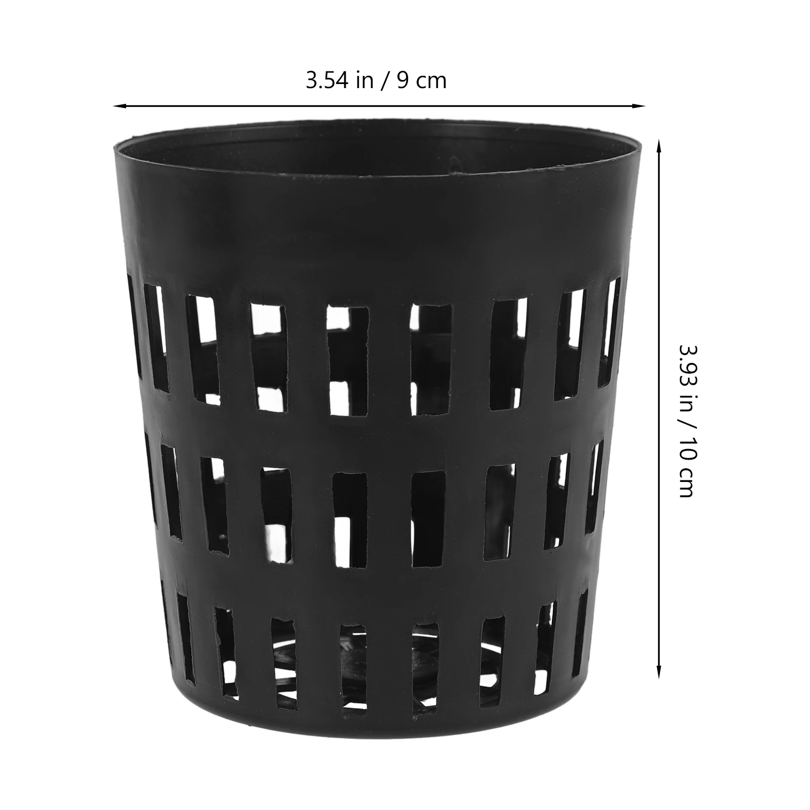

10pcs Hydroponic Net Cups Plastic Mesh Pots Aquatic Planting Baskets Garden Containers Balcony Veggie Growing Unsoiled