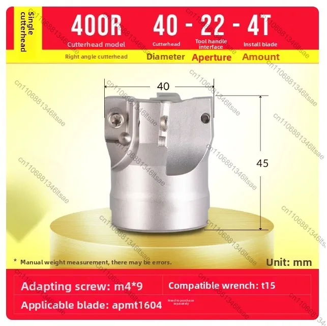 Accessories 1pcs 400r milling cutter disc cnc