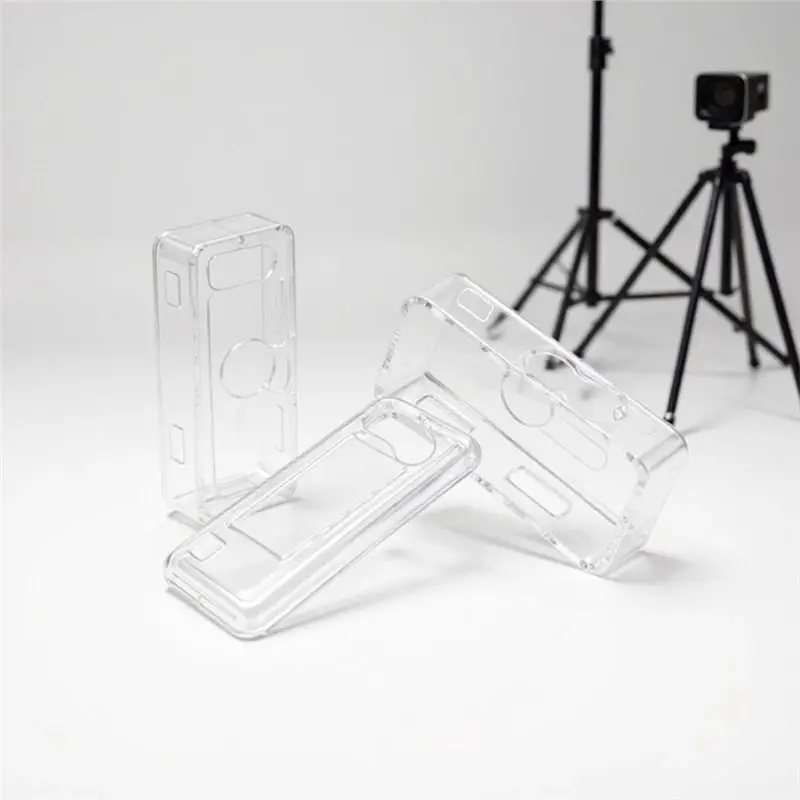B49C Shockproof PC Protective Case In Clear For Kodak Charmera Keychain Camera- Durable And Stylish Design