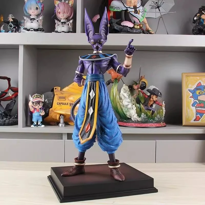 

Dragon Ball GK Beerus Anime Figure Statue Action Birusu Battle Statue God of Destruction Model ornament Collection Toy Gifts