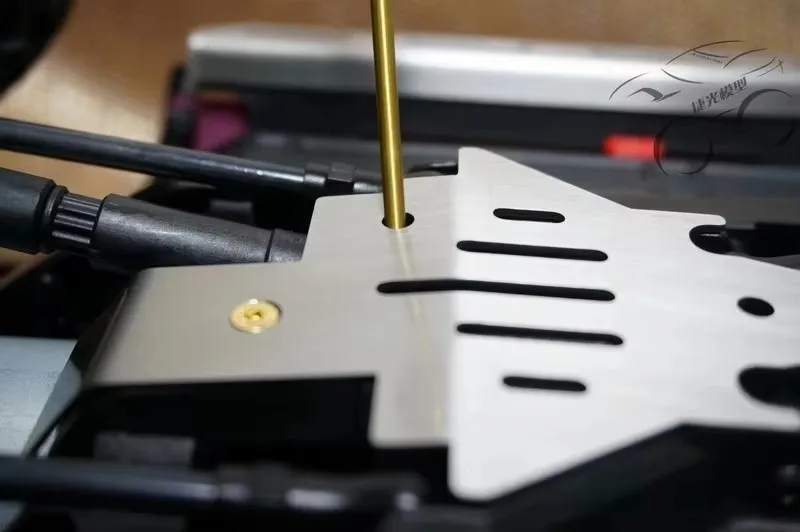 Ochrona podwozia ze stali nierdzewnej, pancerz podwozia do 1/10 TRAXXAS TRX4