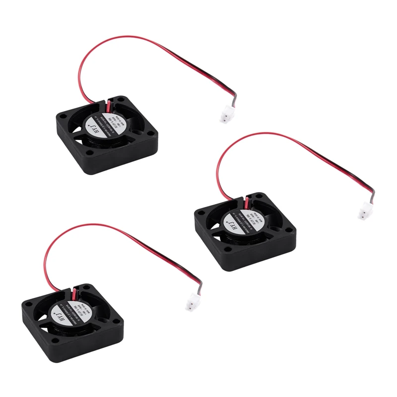 RISE-3X DC 12V 0.1A 2 Pin PC Case CPU Cooler Cooling Fan 40Mm X 40Mm X 10Mm