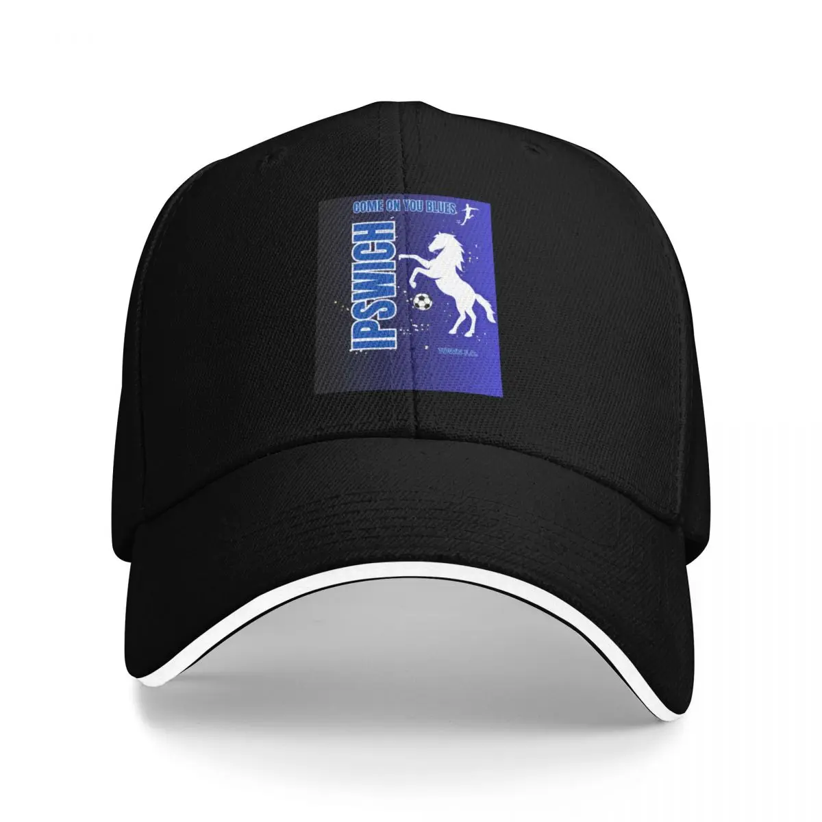 

Ipswich Town Print Baseball Cap Beach Bag custom caps Snap Back Hat Baseball Men Women's